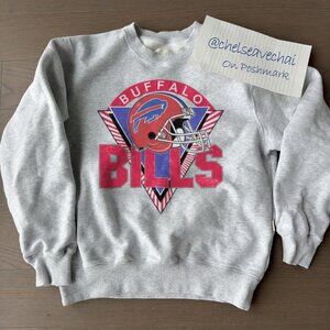 Vintage Buffalo Bills Unisex Football Sweatshirt, Retro NFL Buffalo Bills Shirt